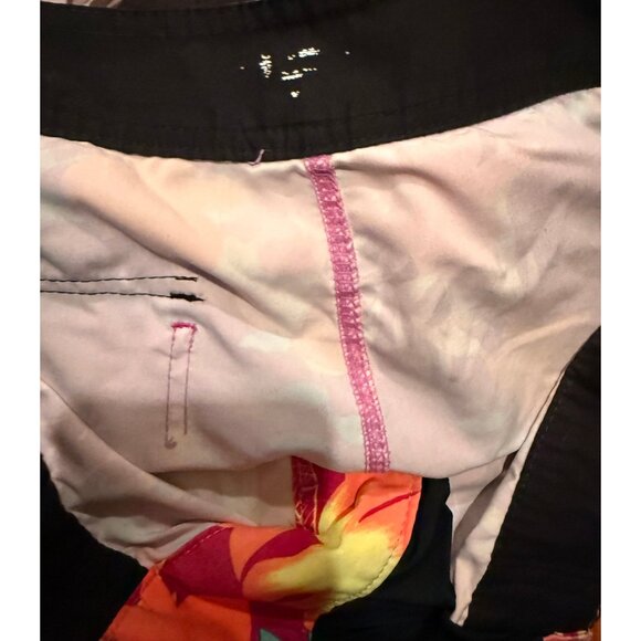 Hurley Block Party Flammo Board Shorts Mens 30 7" Floral AOP Swim Trunks - Picture 3 of 6